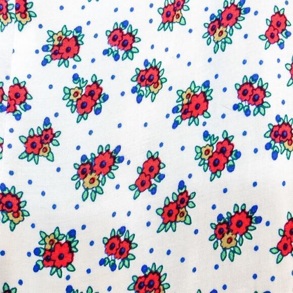 Altar'd State Floral Red White & Blue Tunic Dress Size Small - Picture 4 of 7